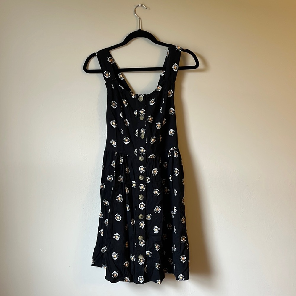 Button Up Flower Dress